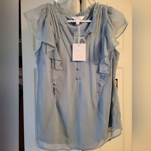Lauren Conrad light blue top